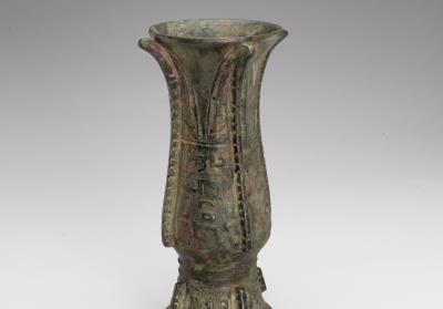 图片[2]-Zhi wine vessel with inscription “Zi”, early Western Zhou period, c. 11th-10th century BCE-China Archive
